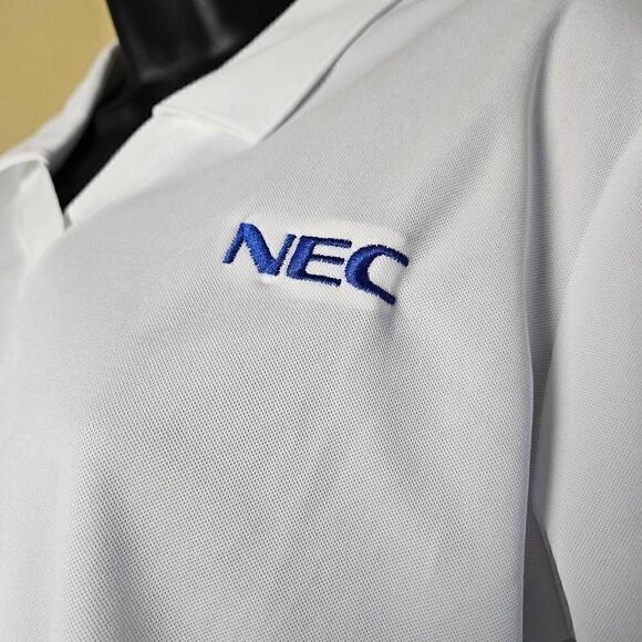NWT Nike NEC Golf Polo - Picture 4 of 8